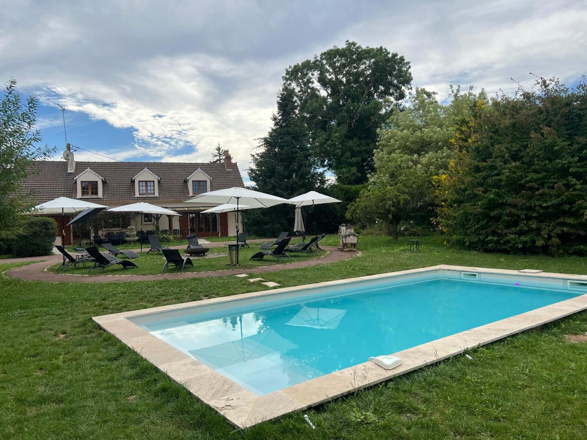 Willa La Cle Des Champs - Les Grais 1H10 De Paris Bazoches-sur-le-Betz Zewnętrze zdjęcie